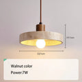 Marvelle | Lampa wisząca z naturalnego kamienia z żarówką LED E27