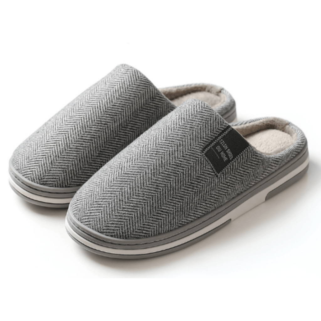 WarmNest Indoor Slippers With Plush Lining For Home Comfort