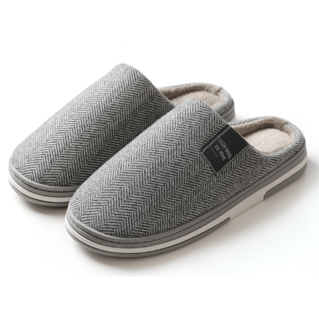WarmNest Indoor Slippers With Plush Lining For Home Comfort