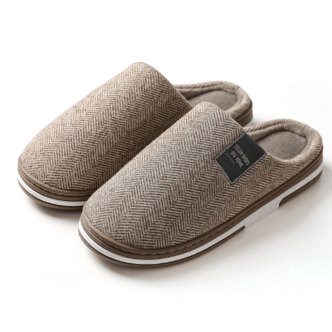 WarmNest Indoor Slippers With Plush Lining For Home Comfort