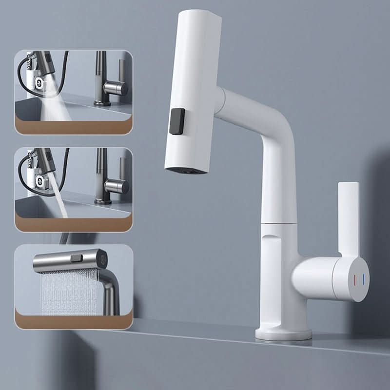 WaterMaster 360-Degree Swivel Kitchen Faucet With LED Temperature Display