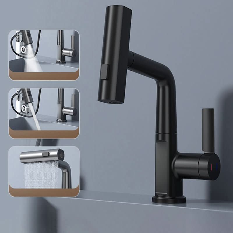 WaterMaster 360-Degree Swivel Kitchen Faucet With LED Temperature Display