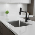 WaterMaster 360-Degree Swivel Kitchen Faucet With LED Temperature Display