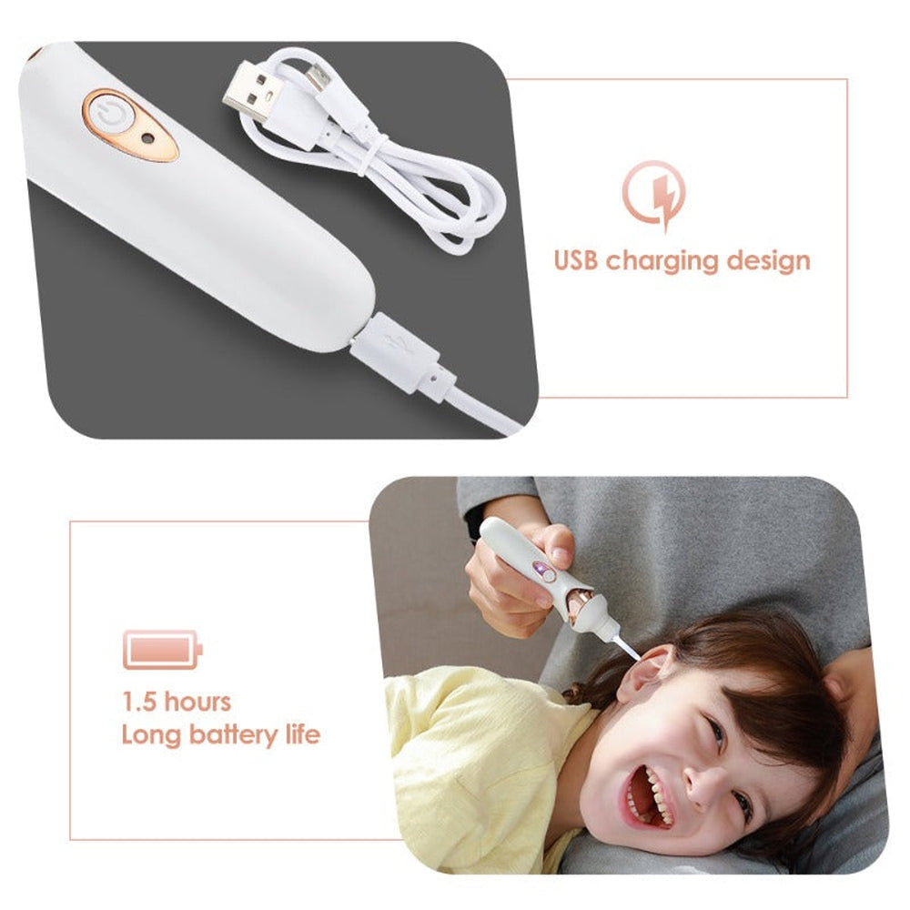 AuralEase Painless Ear Wax Vacuum for Deep Ear Wax Removal | Fervei
