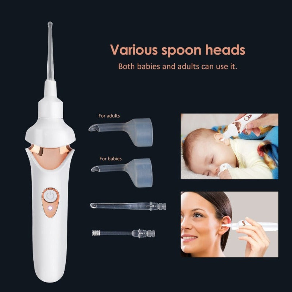 AuralEase Painless Ear Wax Vacuum for Deep Ear Wax Removal | Fervei