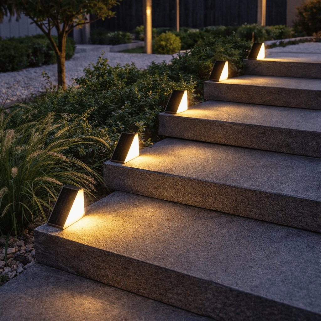 WaySafe Solar Path Lights For Garden Walkways And Steps