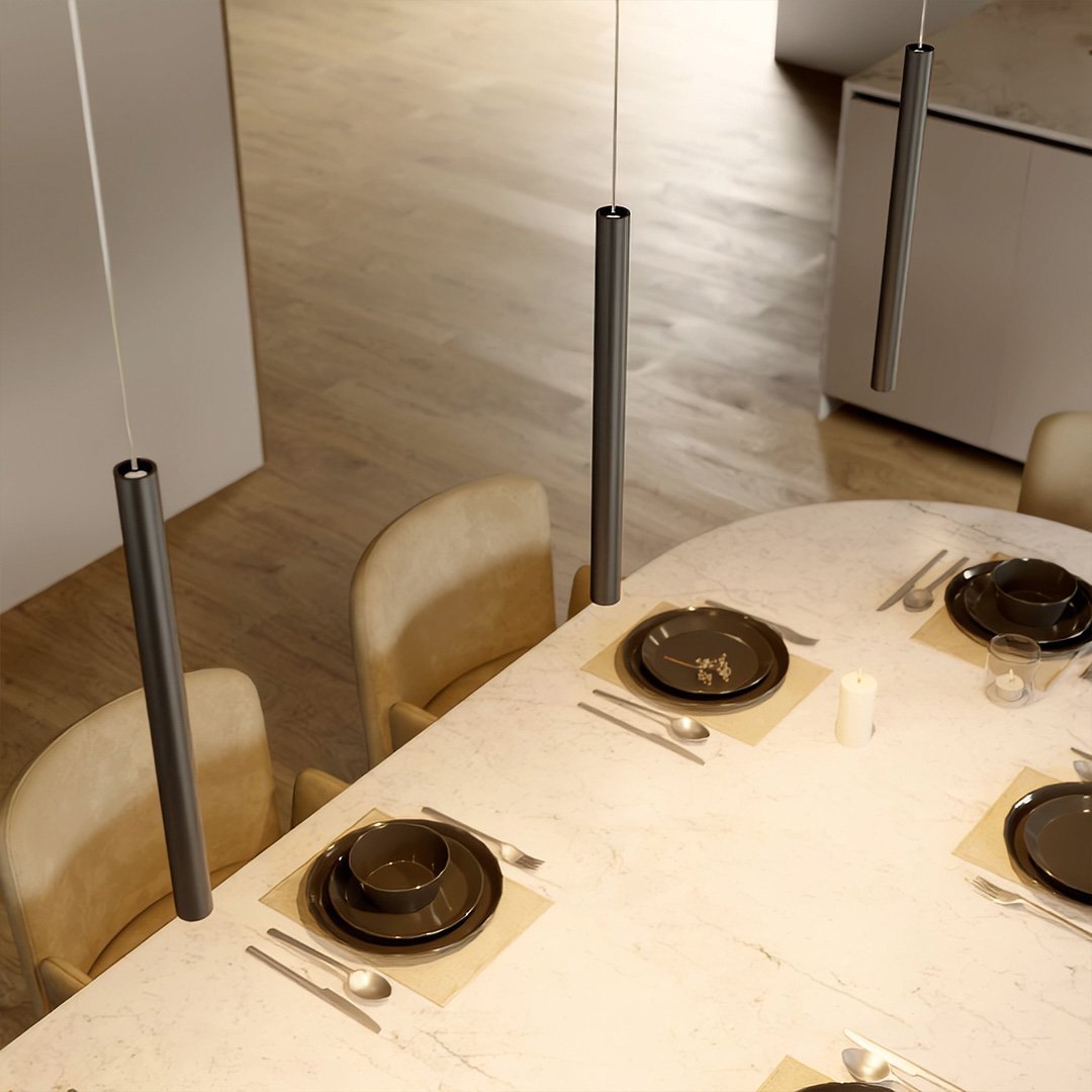 Cirroia Pendant Light By Lumenry In Aluminum LED Finish