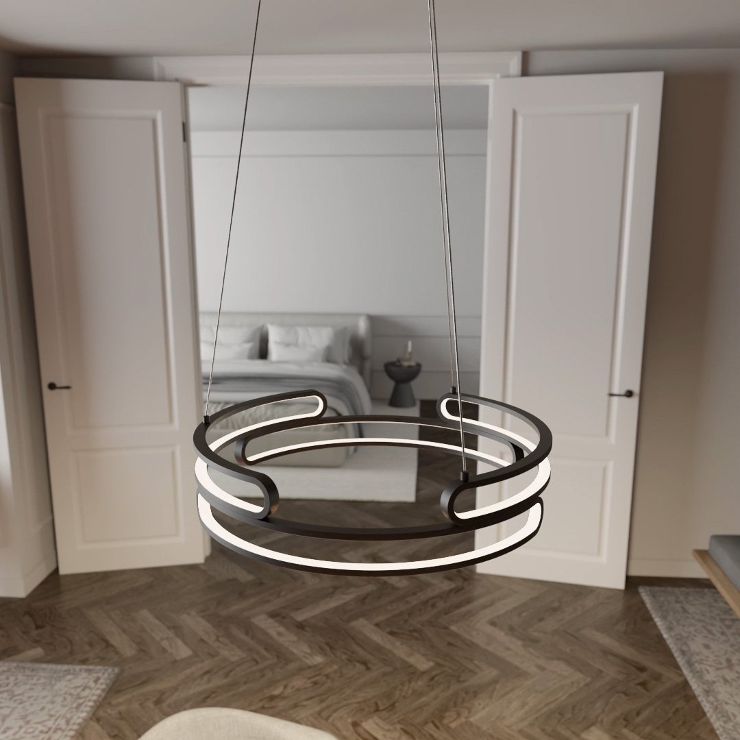 Metalis Elegancka Metalowa Lampa Wisząca z Industrialnym Wykończeniem