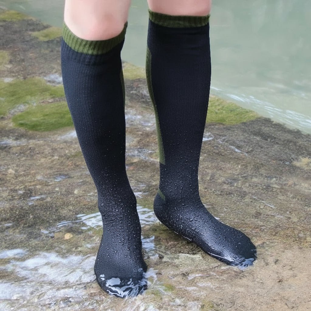 WETGUARD Knee-High Waterproof Socks for Wet Trail Adventures