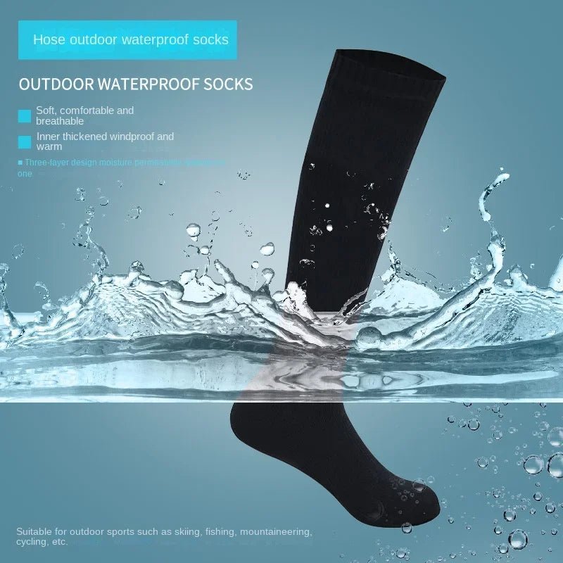 WETGUARD Knee-High Waterproof Socks for Wet Trail Adventures
