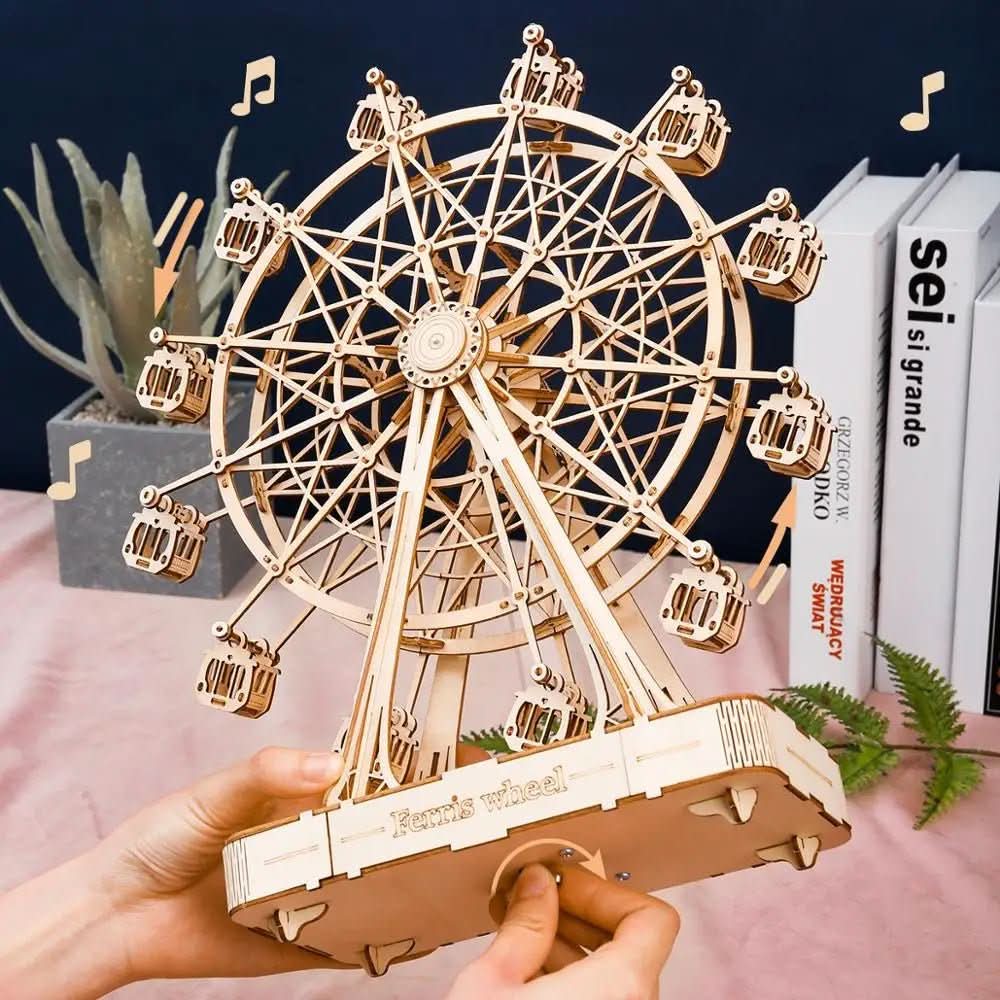 WheelCraft 3D Ferris Wheel Model Kit For All Ages And Collectors