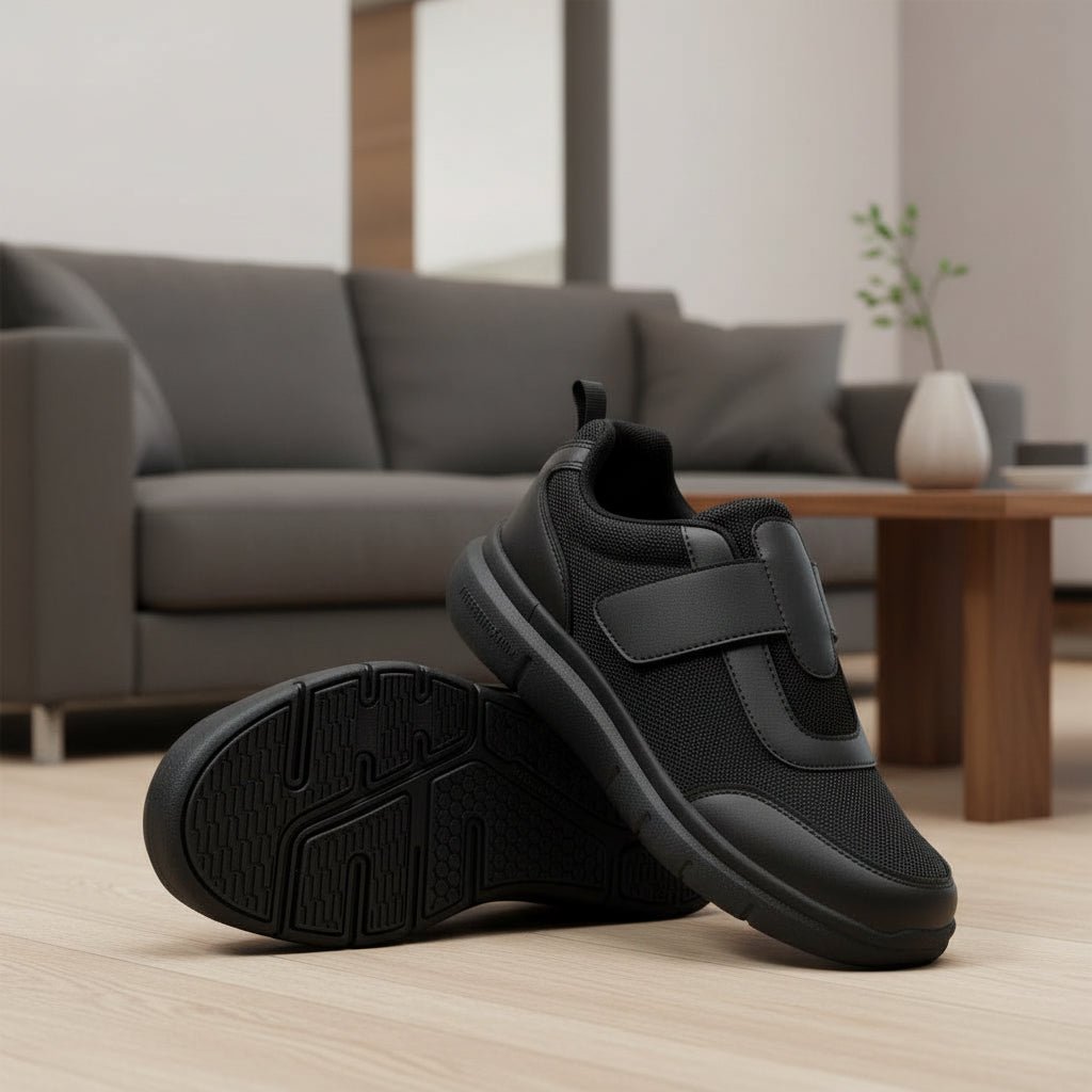 WIDEMED Men's Extra Wide Footwear For Sensitive Feet Comfort Fit
