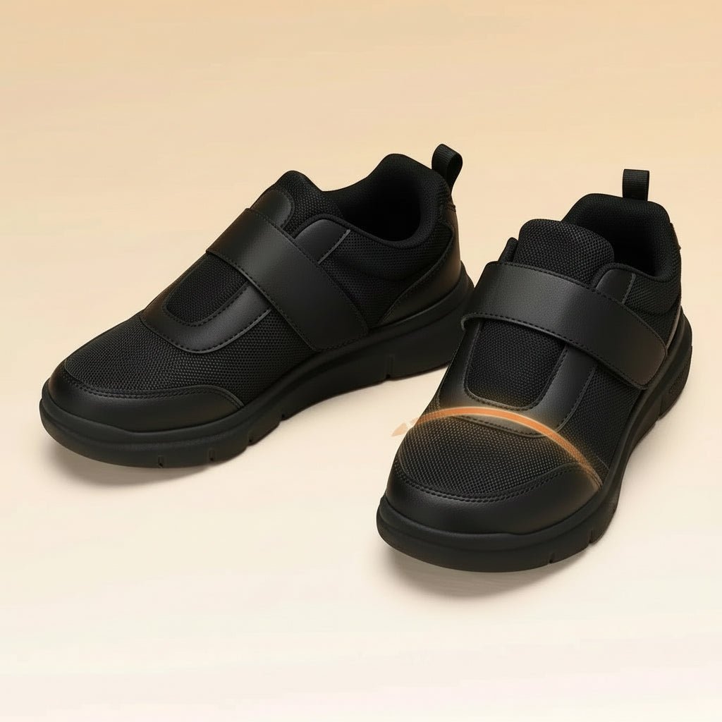 WIDEMED Men's Extra Wide Footwear For Sensitive Feet Comfort Fit