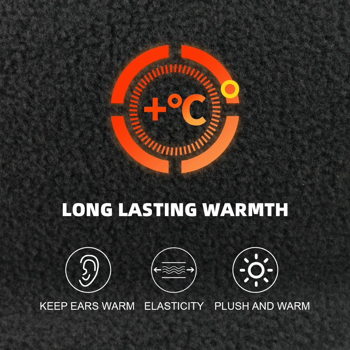 WINDLOCK Ear-Warmer Headband For Cold Outdoor Training