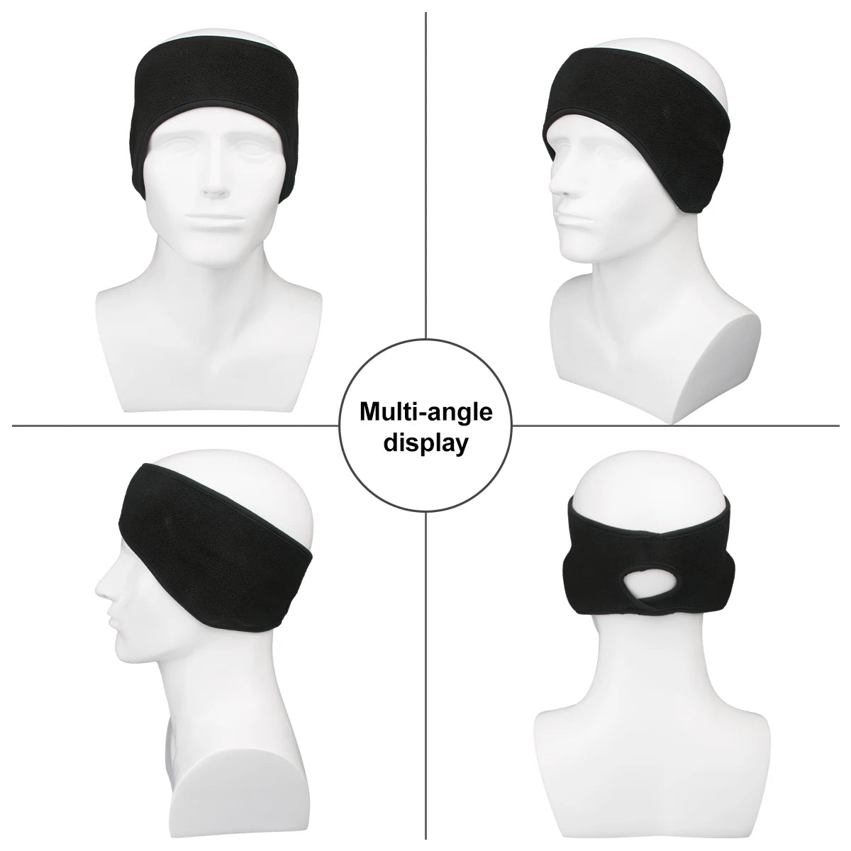 WINDLOCK Ear-Warmer Headband For Cold Outdoor Training