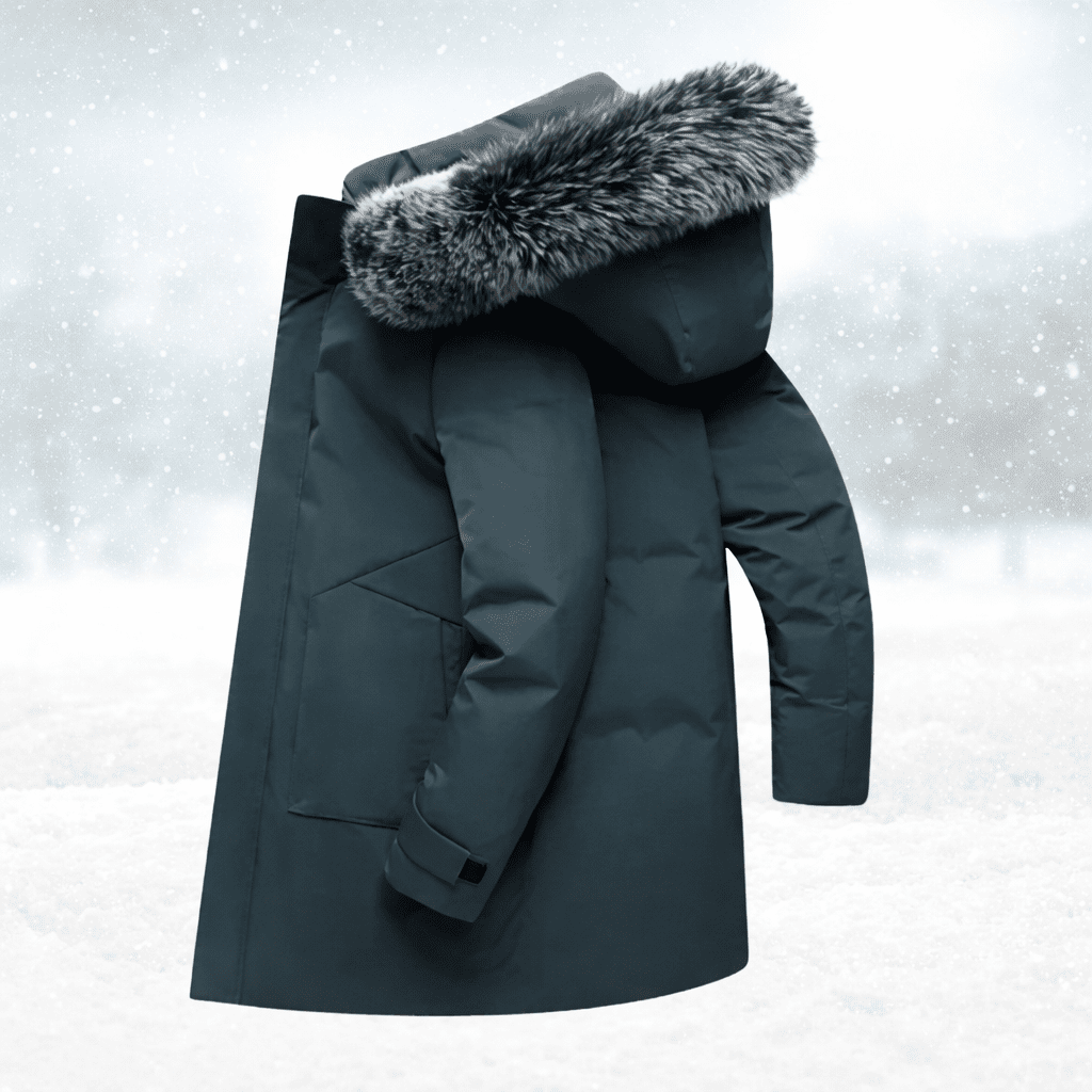 Winterforce Men's Parka With Insulation And Windproof Design