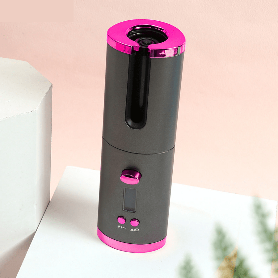 Cordless Hair Wand For Lasting Curls Anywhere On The Go