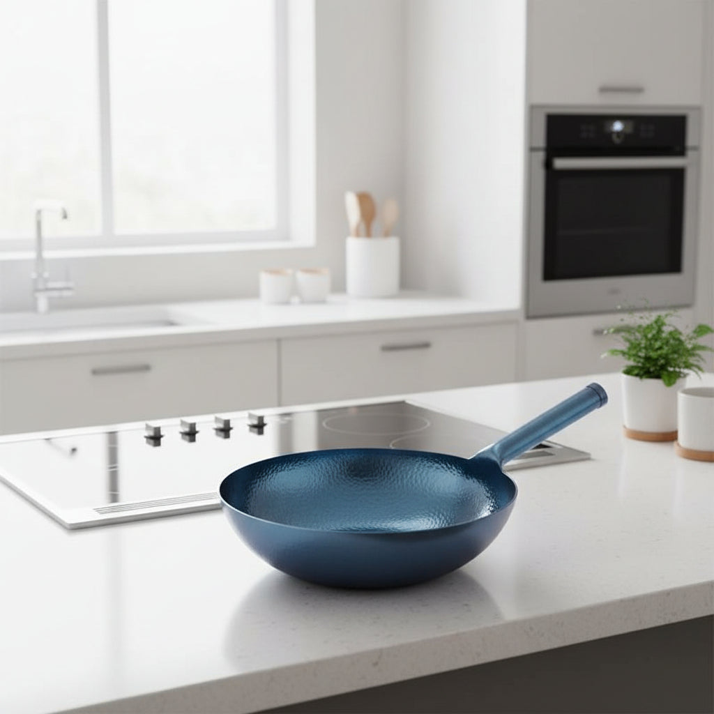 WokCraft Classic Iron Wok Uncoated Durable Cookware
