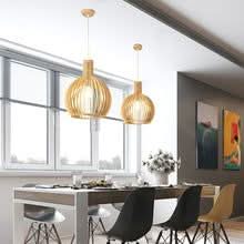 Woodart Handcrafted Wooden Pendant Lamp Delivers Warm Glow
