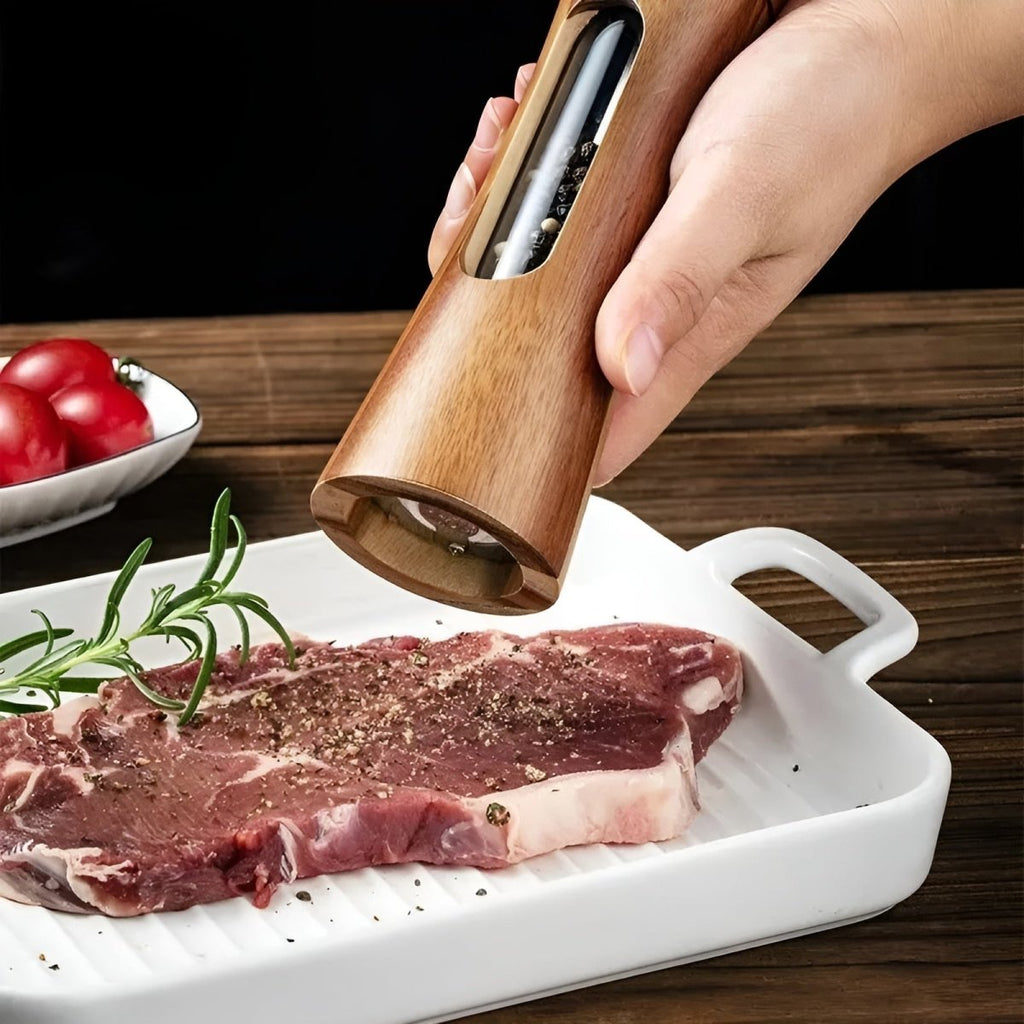 Woodgrind Adjustable Salt Mills Pepper Mills For Tabletop Use