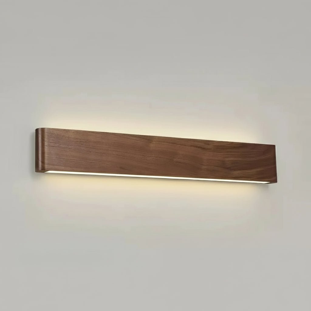 WoodLux LED Wooden Wall Fixture With Three Color Temperatures
