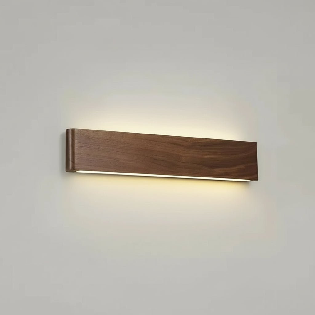 WoodLux LED Wooden Wall Fixture With Three Color Temperatures