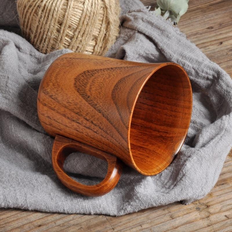 Woodpour Natural Wood Cup For Hot And Cold Drinks Everyday