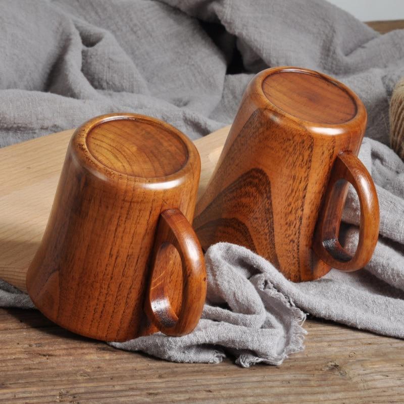 Woodpour Natural Wood Cup For Hot And Cold Drinks Everyday
