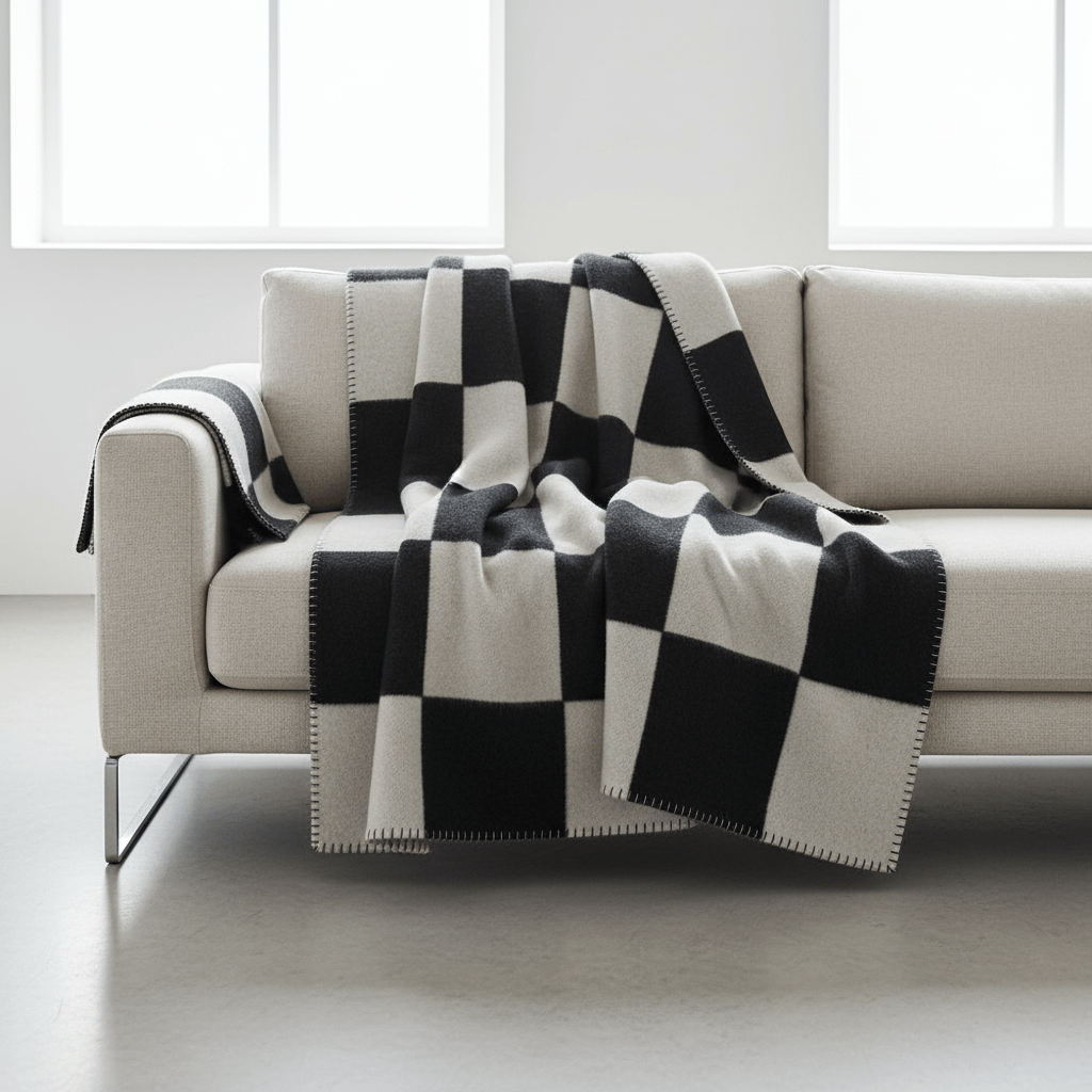 WoolNest Warm Wool Blanket For Home Comfort And Everyday Coziness