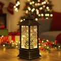 YuleBright Retro Lantern With Warm Light And Holiday Timer