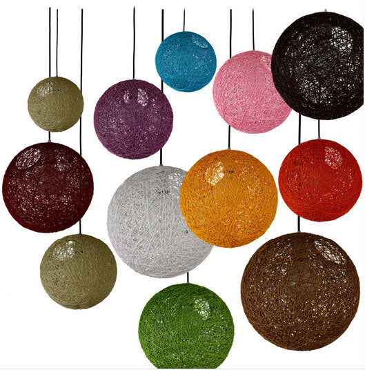 LumaSphere Multi-Color LED Ball Pendant Lights for Restaurants