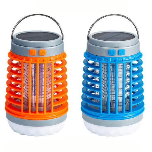 ZapperLantern Solar Powered Bug Zapper And Camp Lantern