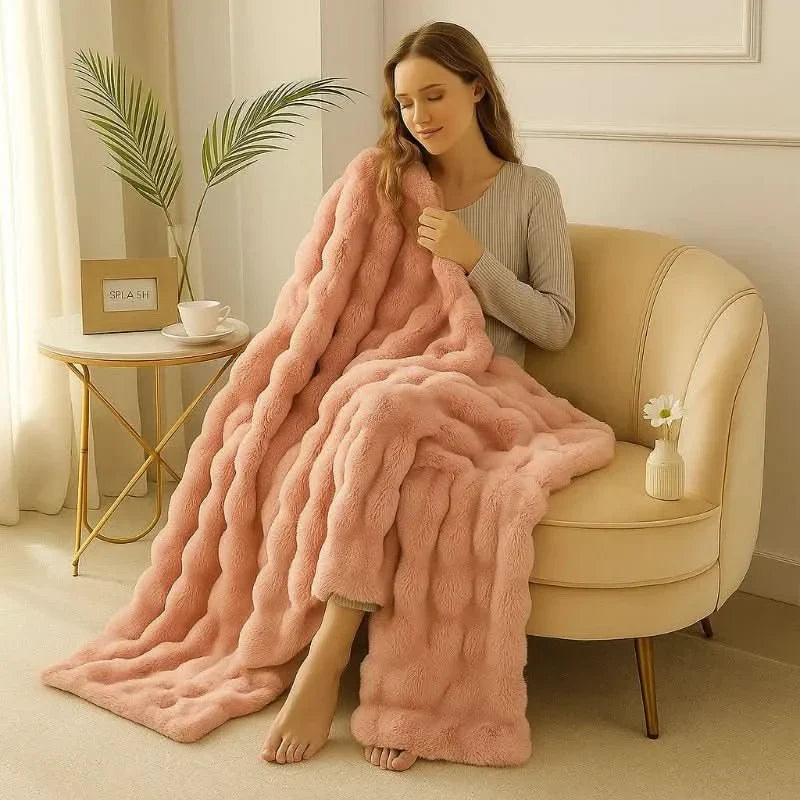 ZenithThrow Ultralight On-The-Go Travel Blanket For Cozy Comfort