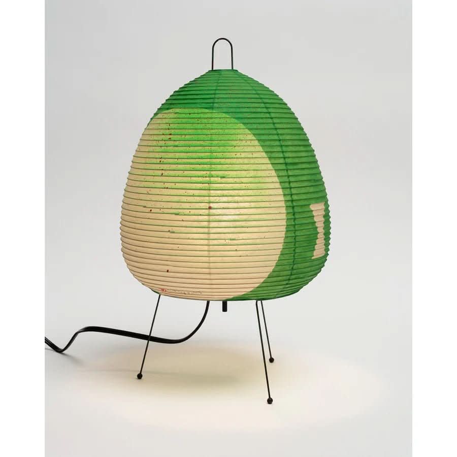 Zenora Table Lamp With Rice Paper Shade In Japanese Wabi-Sabi Style