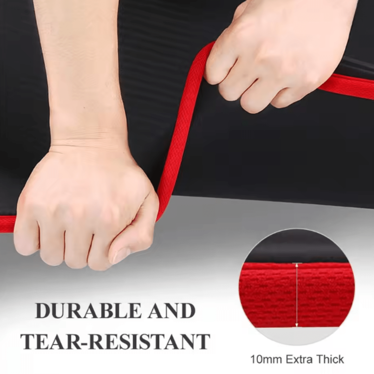 ZENPAD Extra Thick Exercise Mat With Stable Grip Surface