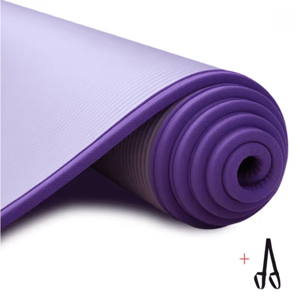 ZENPAD Extra Thick Exercise Mat With Stable Grip Surface