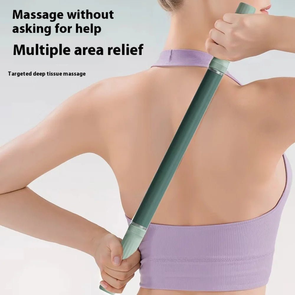 Zenroll Premium Yoga Massage Stick Roller For Deep Tissue Relief