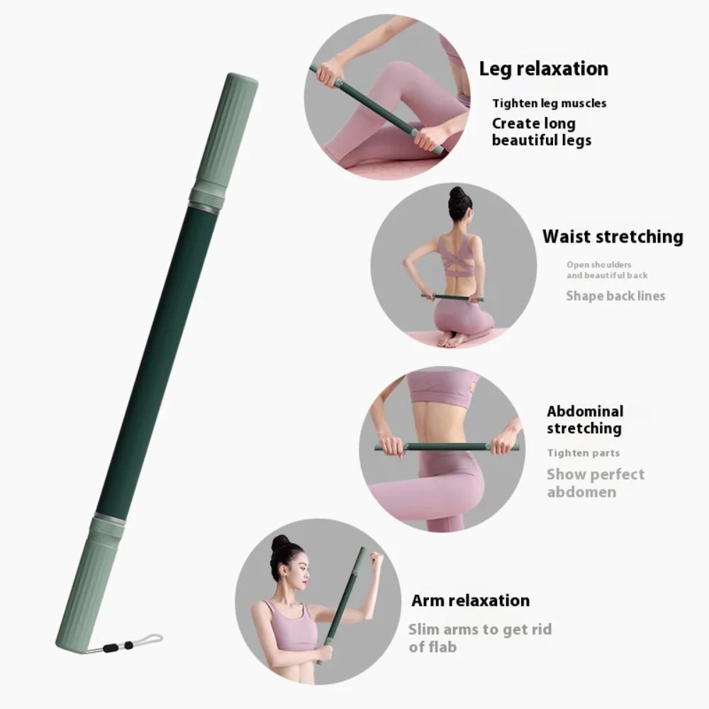 Zenroll Premium Yoga Massage Stick Roller For Deep Tissue Relief