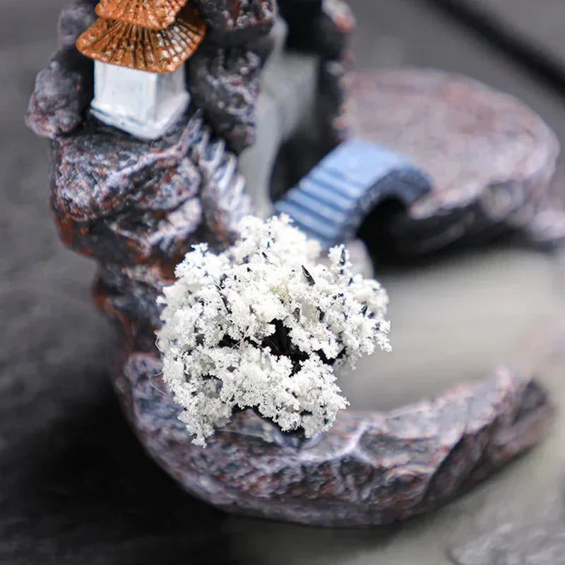 Zenstream Backflow Incense Holder For Meditation And Calm