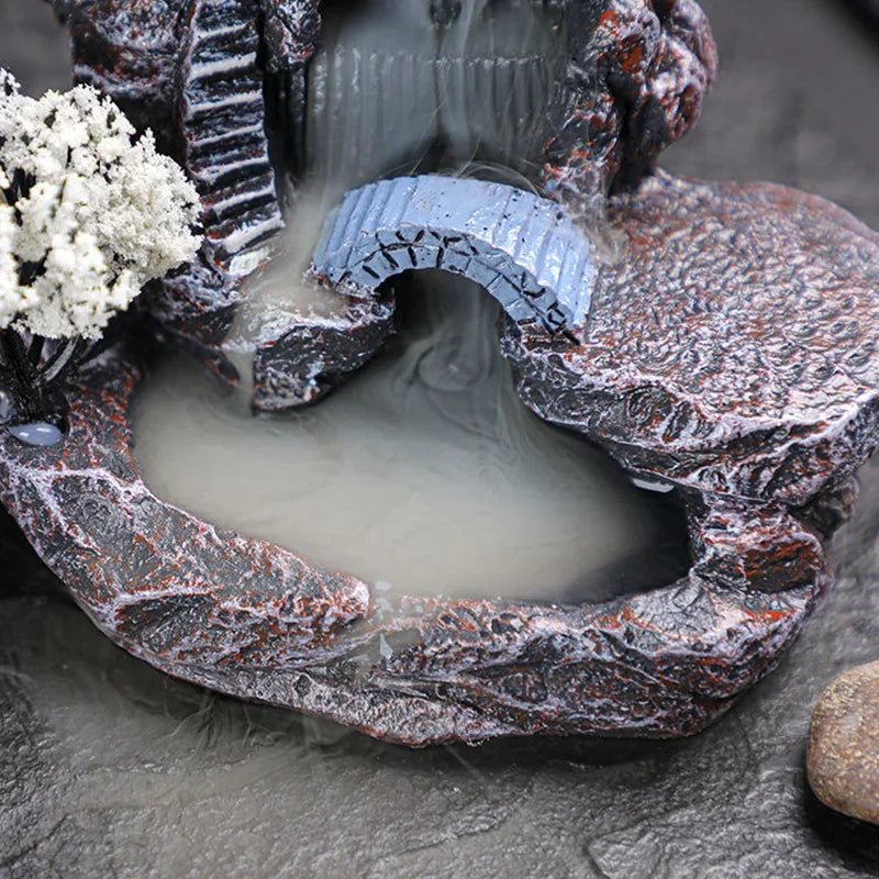 Zenstream Backflow Incense Holder For Meditation And Calm