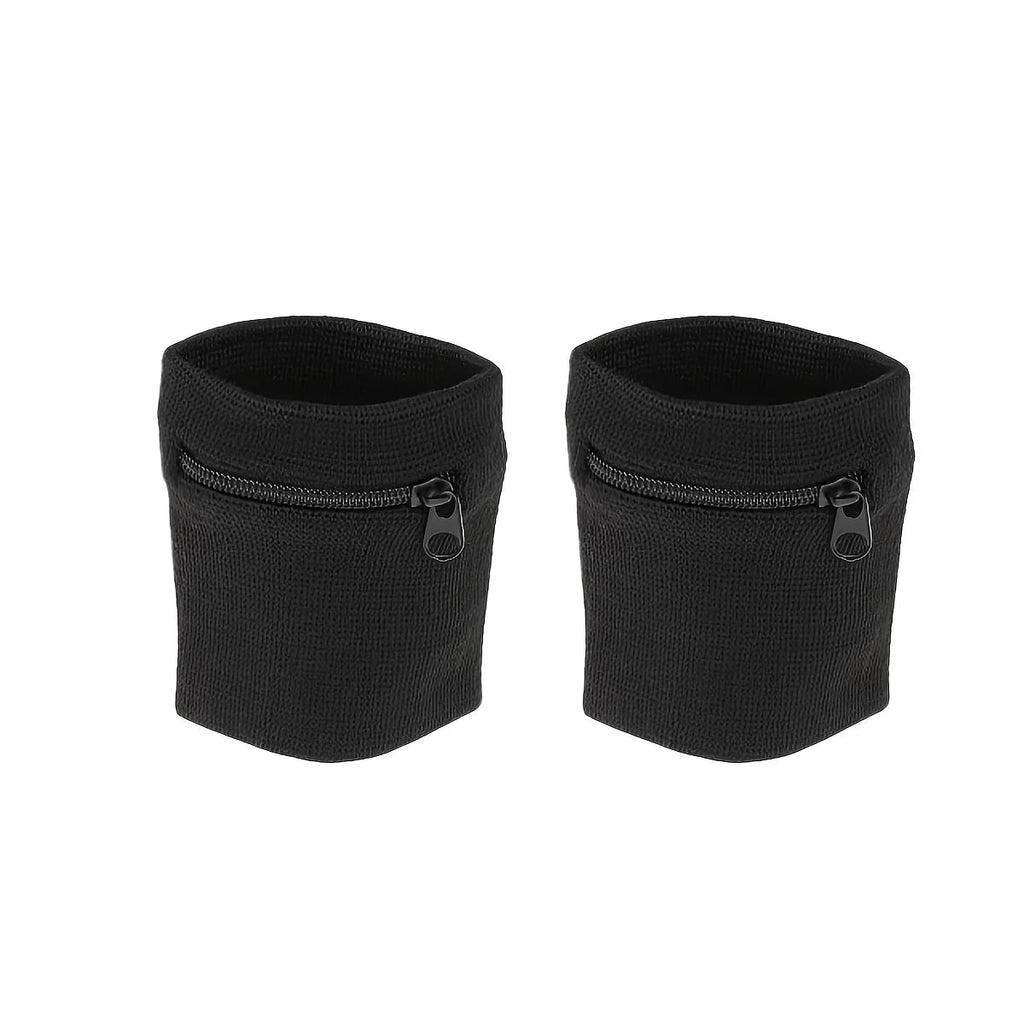 Wristbands From ZIPSAFE With Concealed Pocket For Workouts