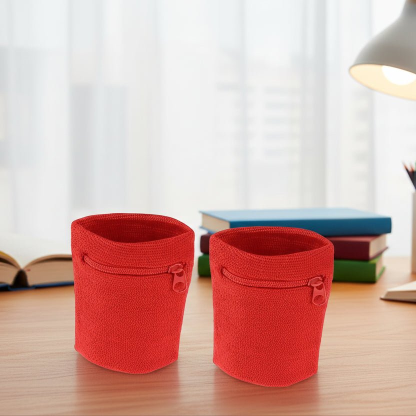 Wristbands From ZIPSAFE With Concealed Pocket For Workouts